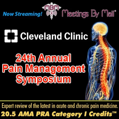 24.º Simposio Anual de Manejo del Dolor 2025 de Cleveland Clinic (Videos)