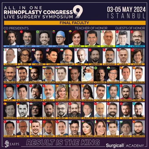 9.º Congreso de Rinoplastia Todo en Uno de Surgicall Academy 2024