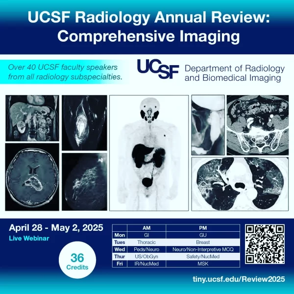 Revisión Anual de Radiología de la UCSF 2025